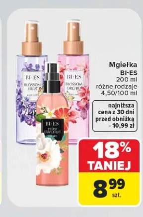 Mgiełka do ciała Bi-Es Blossom Hills +2 warianty