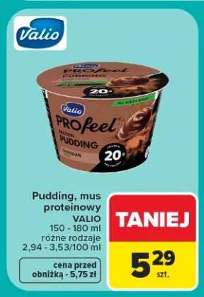 Pudding proteinowy Valio PROfeel +1 wariant