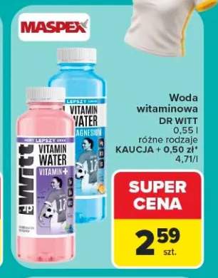 Woda witaminowa Dr Witt Vitamin+ +1 wariant