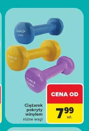 Ciężarek pokryty winylem HMS