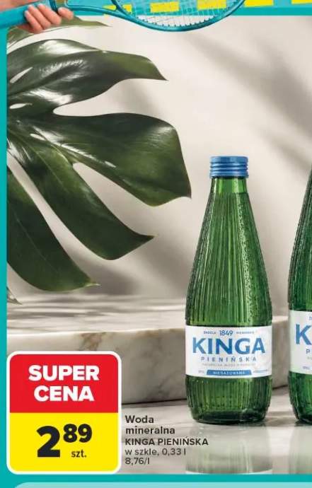 Woda mineralna Kinga Pienińska