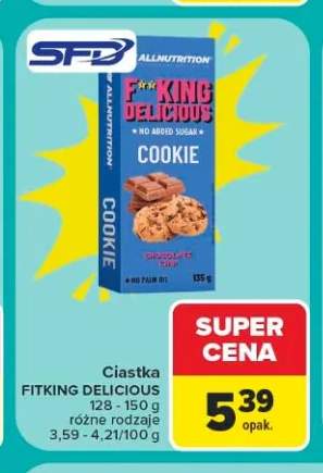 Ciastka Allnutrition Fitking Delicious Cookie Chocolate Chip