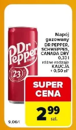 Napój gazowany Dr Pepper +2 warianty