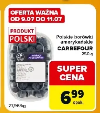 Borówki amerykańskie Carrefour