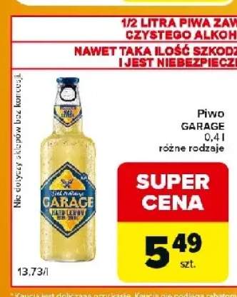 Piwo Garage Hard Lemon