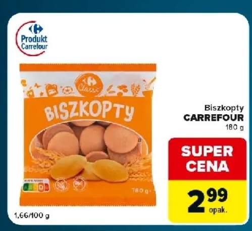 Biszkopty Carrefour