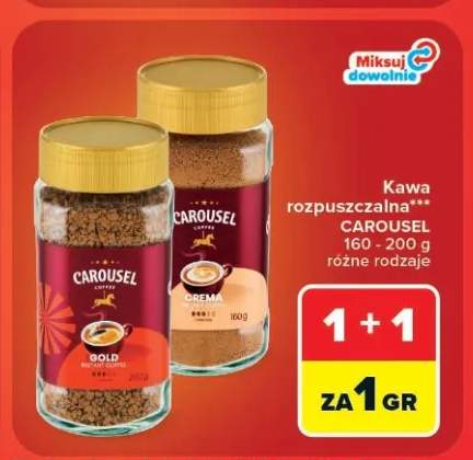 Kawa rozpuszczalna Carousel Crema
