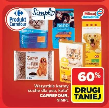 Karma sucha dla psa Reno Drób +2 warianty