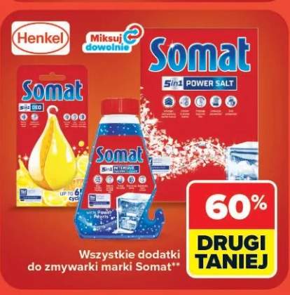 Nabłyszczacz do zmywarki Somat Rinser +4 warianty
