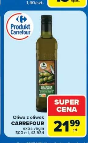 Oliwa z oliwek Carrefour extra virgin