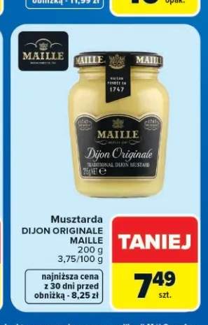 Musztarda Dijon Originale Maille