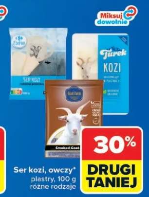 Ser kozi w plastrach Turek Kozi +1 wariant