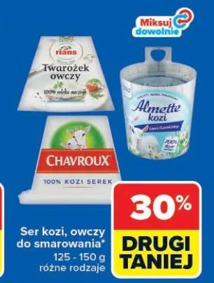 Twarożek owczy Rians +2 warianty