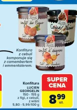 Konfitura Lucien Georgelin z cebuli +1 wariant