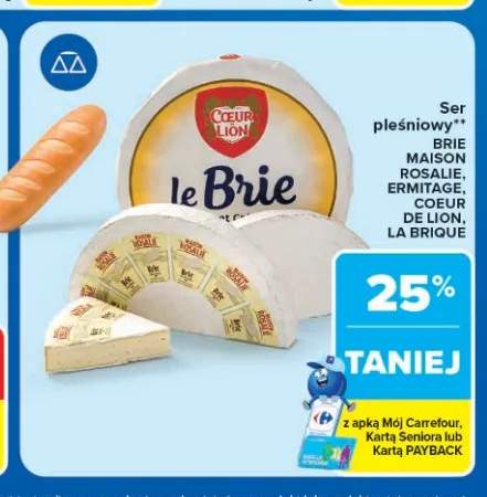Ser pleśniowy Brie Maison Rosalie +3 warianty