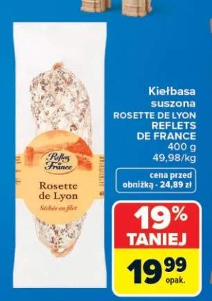 Kiełbasa suszona Rosette de Lyon Reflets de France