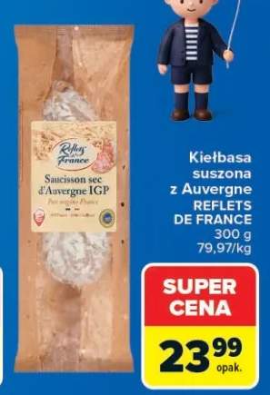 Kiełbasa suszona z Auvergne IGP Reflets de France