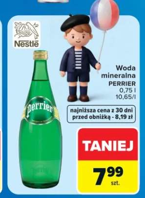Woda mineralna Perrier