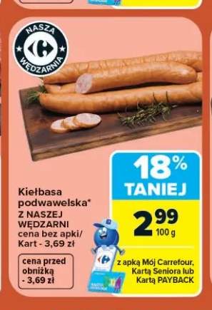 Kiełbasa podwawelska Nasza Wędzarnia