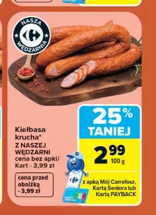 Kiełbasa krucha Nasza Wędzarnia