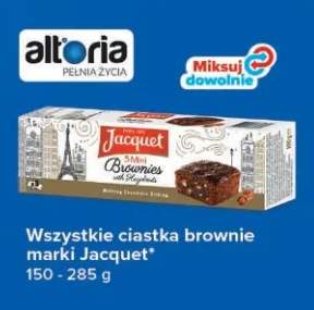 Wszystkie ciastka brownie marki Jacquet +1 wariant