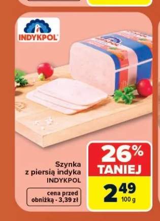 Szynka z piersią indyka Indykpol