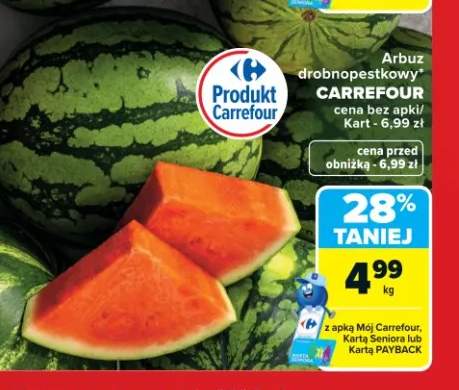 Arbuz drobnopestkowy Carrefour