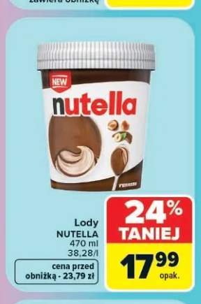Lody Nutella