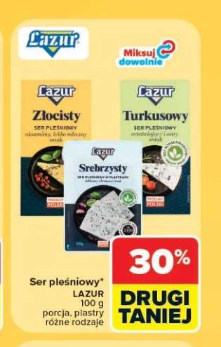 Ser pleśniowy Lazur Złocisty +2 warianty