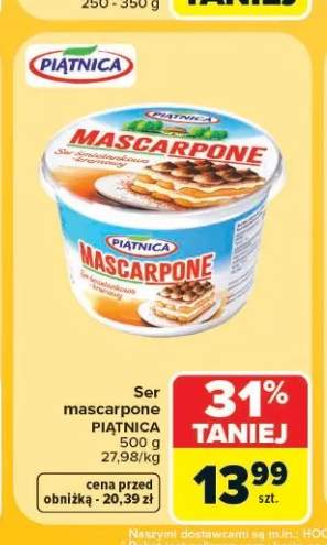 Ser mascarpone Piątnica