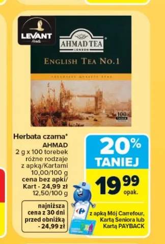 Herbata czarna Ahmad Tea English Tea No.1