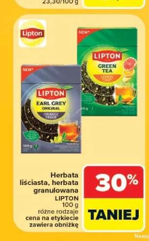 Herbata zielona Lipton Green Tea Citrus