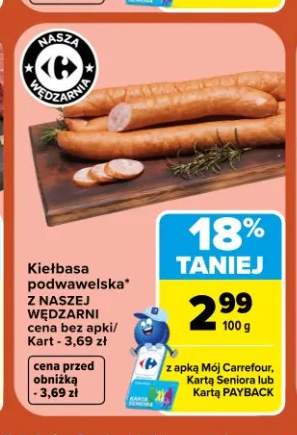 Kiełbasa podwawelska Z Naszej Wędzarni