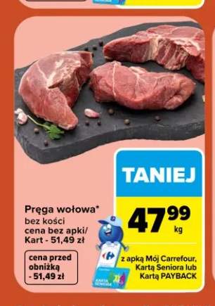 Pręga wołowa bez kości