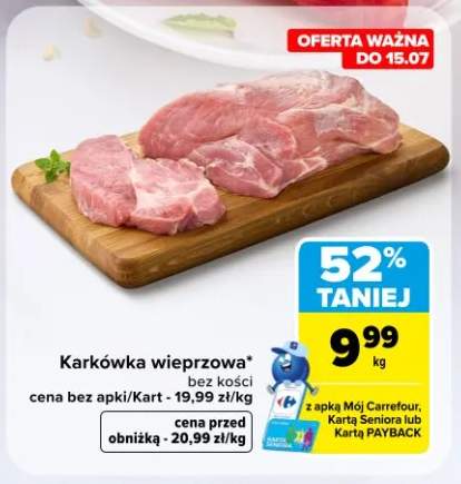 Karkówka wieprzowa bez kości