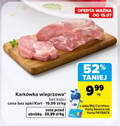 Karkówka wieprzowa bez kości