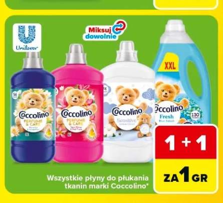 Płyn do płukania Coccolino Fresh Blue Splash +3 warianty