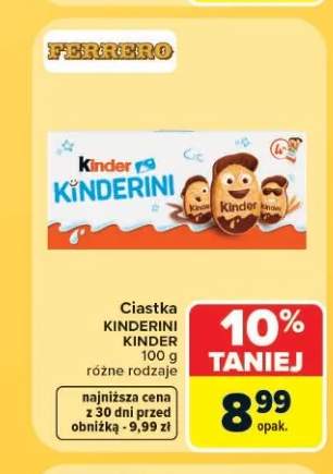 Ciastka Kinderini Kinder