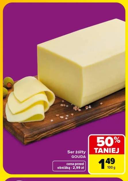 Ser żółty Gouda
