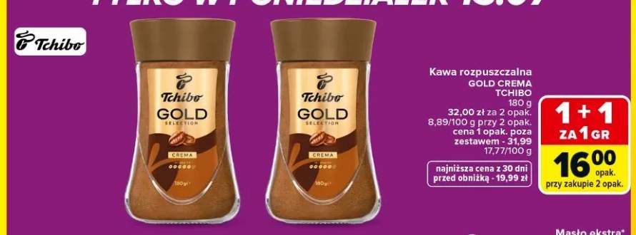 Kawa rozpuszczalna Tchibo Gold Crema