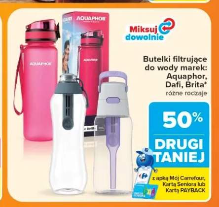 Butelka filtrująca do wody Aquaphor +2 warianty