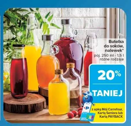 Butelka do soków i nalewek