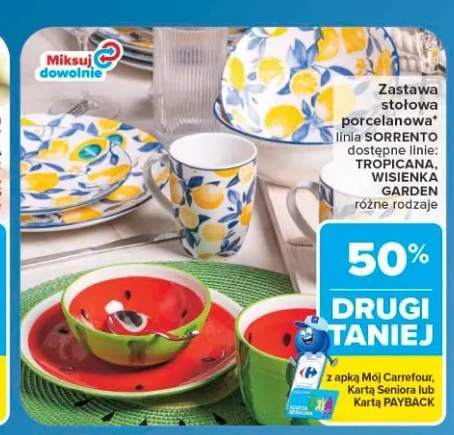 Zastawa stołowa Sorrento Tropicana +1 wariant