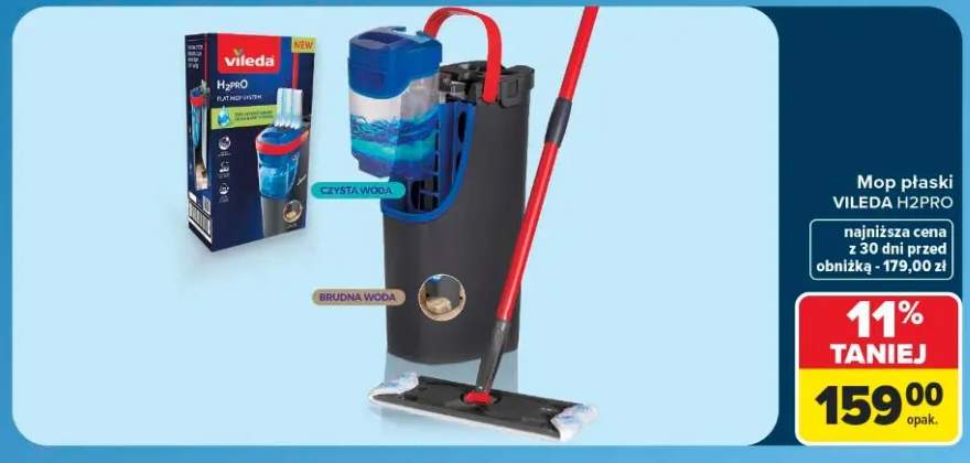 Mop płaski Vileda H2Pro