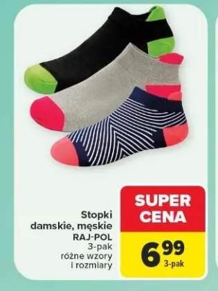Stopki damskie RAJ-POL 3-pak