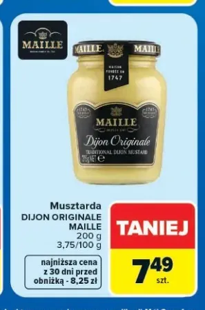 Musztarda Dijon Originale Maille