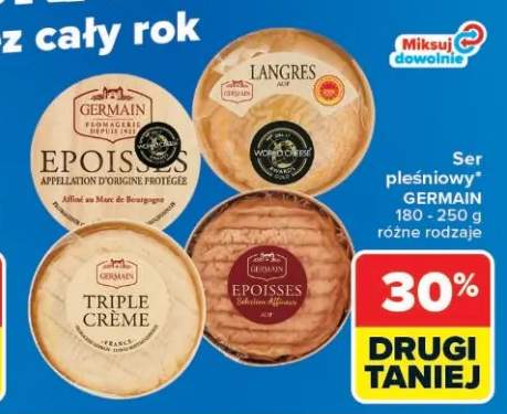 Ser pleśniowy Langres Germain +3 warianty