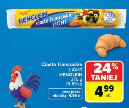 Ciasto francuskie Light Henglein