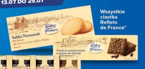 Ciastka maślane Sablés Normands Reflets de France +1 wariant