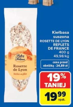 Kiełbasa suszona Rosette de Lyon Reflets de France